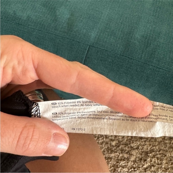 Marika Fitted Zip Up Athletic Jacket Black Size Medium - Picture 8 of 8